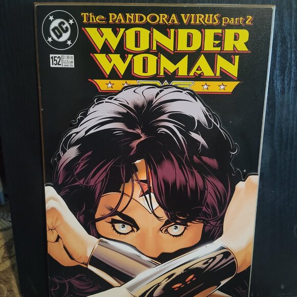 DC COMICS Wonder Woman wall art, authentic, Wooden Print - Picture 2 of 4